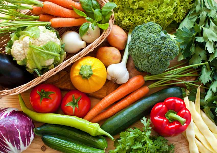 فواید مصرف سبزیجات و صیفی جات